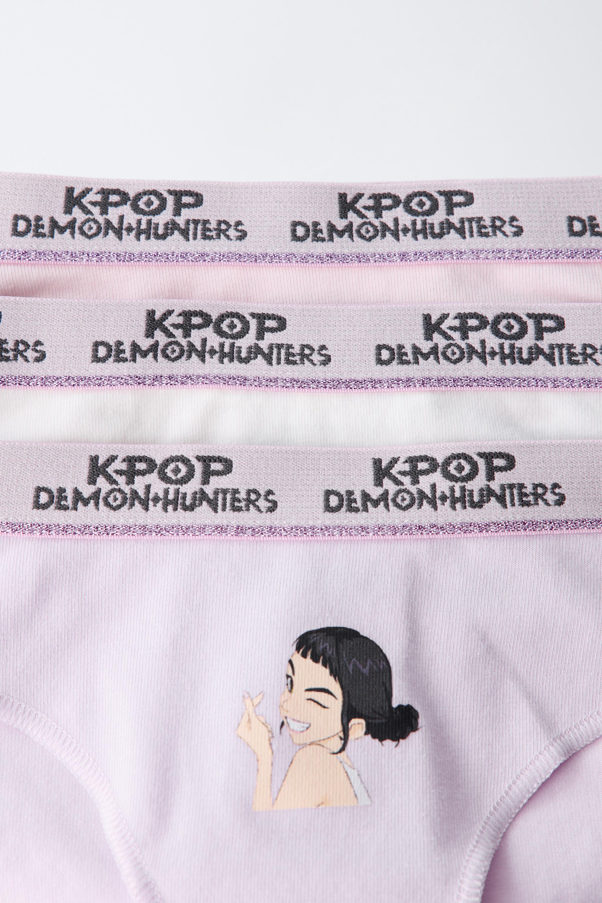 AGES 6-14 / THREE-PACK KPOP DEMON HUNTERS™ NETFLIX © UNDERWEAR